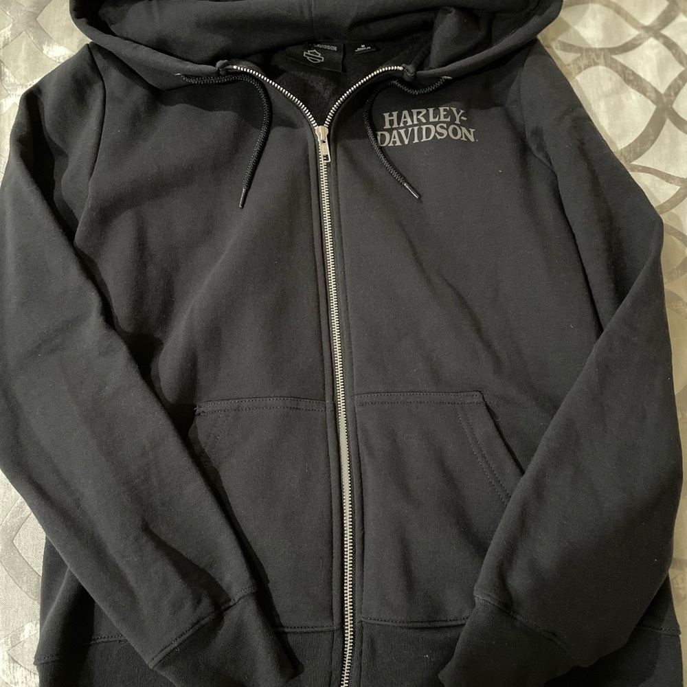 Harley Davidson zip up hoodie